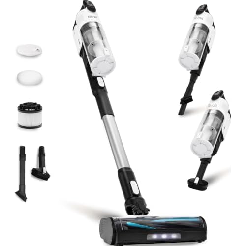 LEVOIT cordless vacuum with pet brush and filter