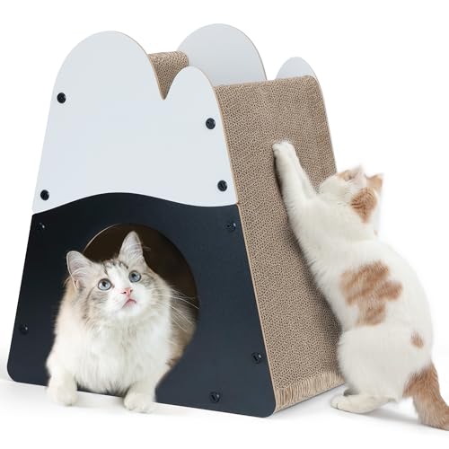 FUKUMARU cardboard cat scratching house